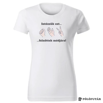 Kő Papír Olló női póló