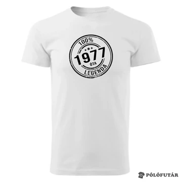 Legenda 1977  póló