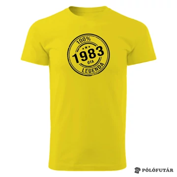 Legenda 1983  póló
