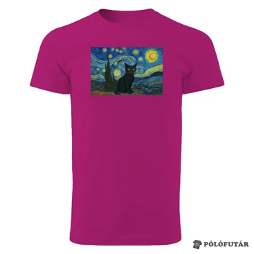 Starry Night pink póló