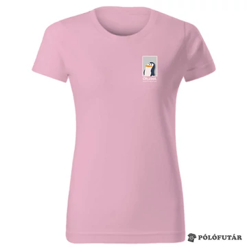 Nem érdekel női világos rózsaszín póló