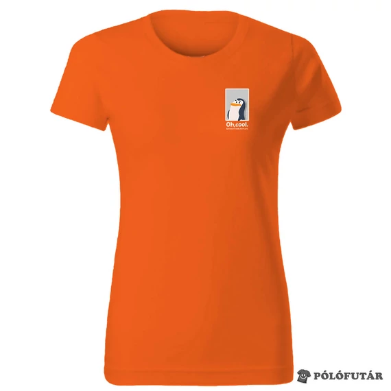 Nem érdekel női narancssárga póló